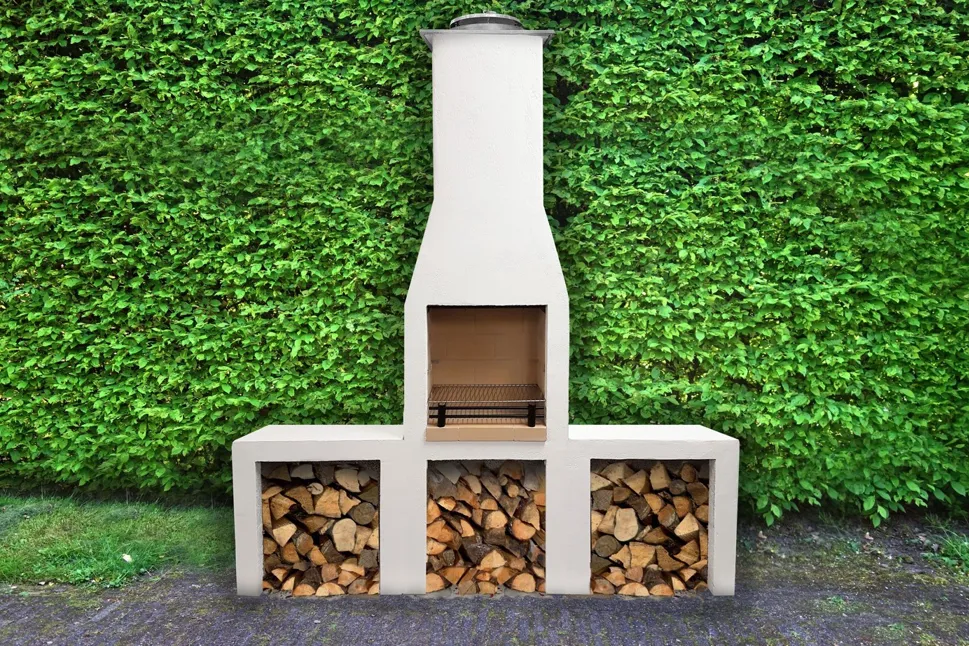 Utekaminen Isokern Garden är uppbyggd av moduler.