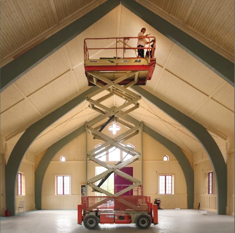 Hus inifrån i gammal stil