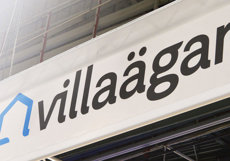 Villaägarna banner