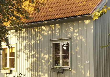 Lummigt hus i Södertälje