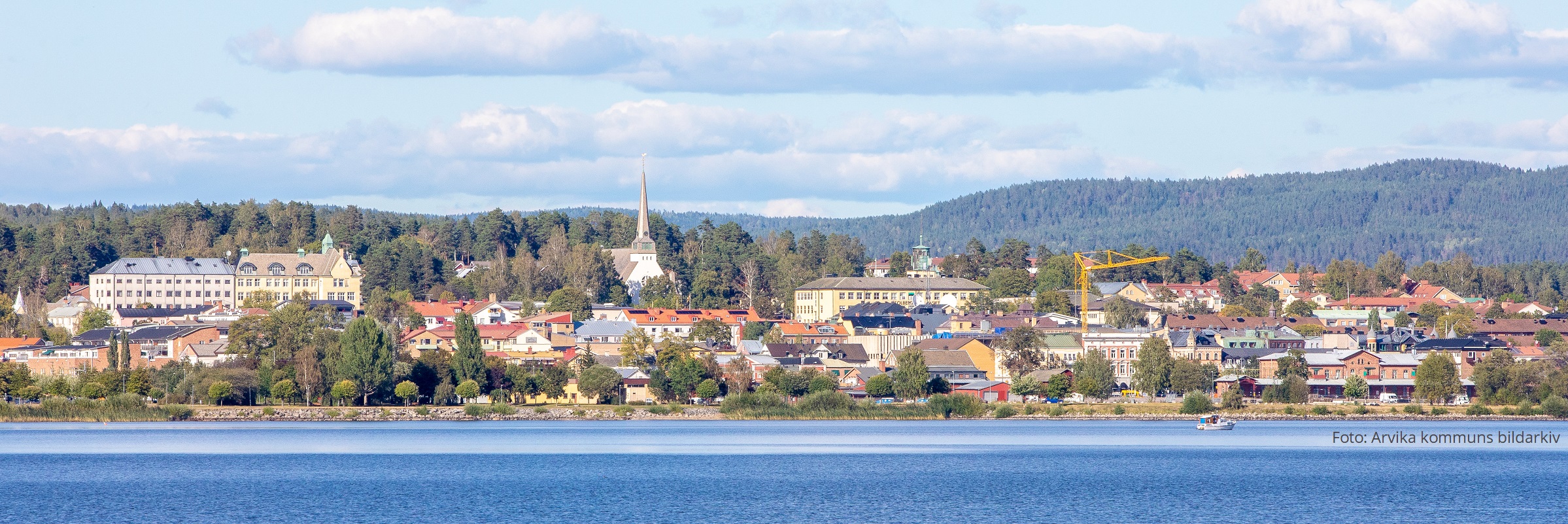 Vatten och hus i Arvika